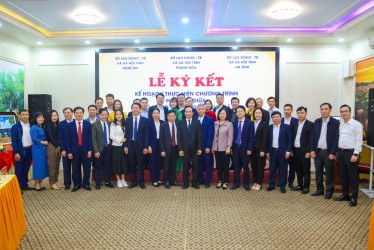 Ký kết hợp tác giữa sở LĐ-TB&XH các tỉnh: Thanh Hóa – Nghệ An - Hà Tĩnh
