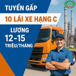 Tuyển lái xe hạng C