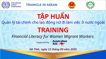 🎯 Tập huấn kỹ năng quản lý tài chính cho lao động đi làm việc ở nước ngoài