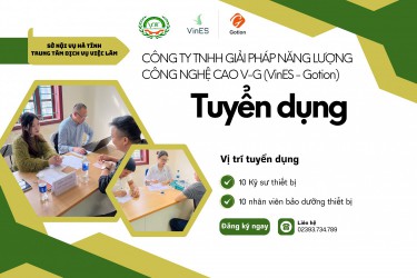 VinES - Gotion tuyển dụng tháng 9