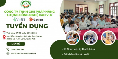 VinES Gotion tuyển dụng