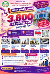 3.800 cơ hội việc làm tại phiên tuyển dụng trực tiếp và trực tuyến ở Đông Kinh