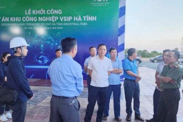 Kỳ vọng Khu Công nghiệp VSHIP Hà Tĩnh tạo việc làm cho 30.000 lao động