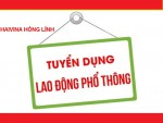 Thông báo: Tuyển dụng 1500 Công nhân làm việc tại Thị xã Hồng Lĩnh - Hà Tĩnh