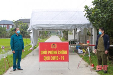 Hà Tĩnh có 8 xã, phường, thị trấn nguy cơ dịch cấp độ 3 và 4