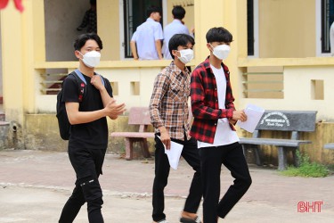 Hôm nay, gần 17.400 thí sinh Hà Tĩnh bước vào Kỳ thi tốt nghiệp THPT 2022