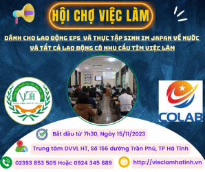 Thông báo tổ chức ngày hội việc làm năm 2023