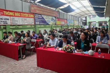 Trung tâm DVVL Hà Tĩnh hoàn thành tổ chức ngày hội việc làm năm 2023
