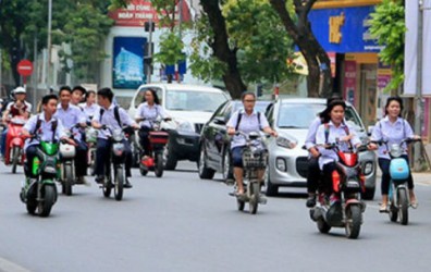 Từ 1/1/2025, học sinh không được lái xe máy dưới 50cc khi chưa làm việc này