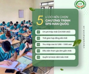 Thông báo khai giảng lớp tiếng Hàn Quốc theo chương trình EPS đầu năm 2026