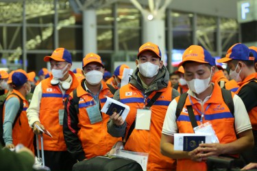 Danh sách lao động  xuất cảnh đi làm việc tại Hàn Quốc ngày 13/07/2026
