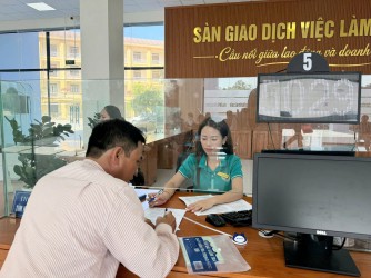 hd lao động đến thông báo TKVL