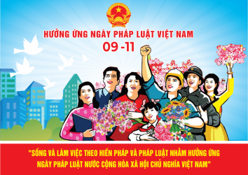 Kế hoạch hưởng ứng ngày Pháp luật Việt Nam 09/11