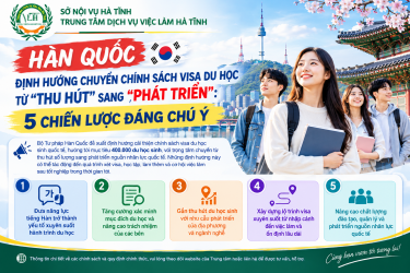 5 chiến lược đáng chú ý trong định hướng chuyển chích sách visa du học Hàn Quốc