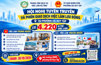 Người lao động trên địa bàn phường Huy Tập - bạn muốn tìm việc gần nhà hay mở lối đi nước ngoài?