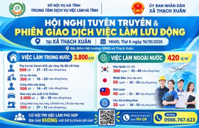 Thạch Xuân: Cơ hội tìm kiếm việc làm ở đâu?