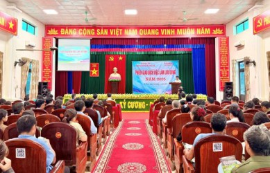 Tổ chức thành công Phiên GDVL tại xã Cẩm Hưng