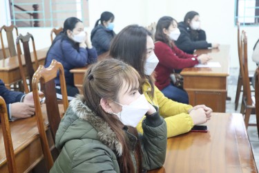 Khai giảng các lớp học nghề cho học viên  Hưởng bảo hiểm thất nghiệp khóa I - năm 2022