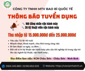 Công ty TNHH MTV Bao bì quốc tế