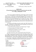 Kết quả phỏng vấn sát hạch vòng 2 kỳ xét tuyển viên chức năm 2020 Sở LĐ-TB& Xã hội tinht Hà Tĩnh