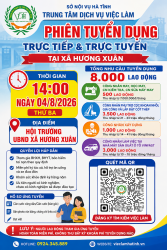 Phiên tuyển dụng trực tiếp tại xã Hương Xuân – 8.000 cơ hội việc làm dành cho...