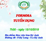 Thông báo: Formosa tuyển dụng