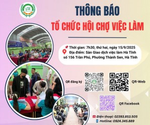 Thông báo tổ chức Hội chợ việc làm
