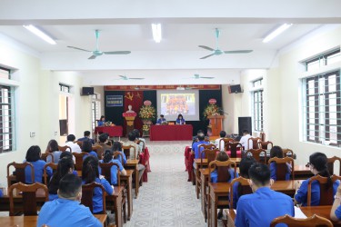 Đại hội chi đoàn Trung tâm Dịch vụ việc làm Hà Tĩnh nhiệm kỳ 2022-2024