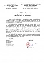 Thông báo về việc gia hạn thời gian tiếp nhận hồ sơ đăng ký dự tuyển viên chức năm 2020