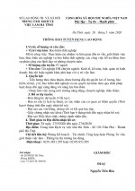 Thông báo tuyển dụng lao động của Trung tâm Dịch vụ việc làm Hà Tĩnh