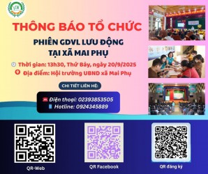 Thông báo tổ chức Phiên Giao dịch việc làm lưu động tại xã Mai Phụ