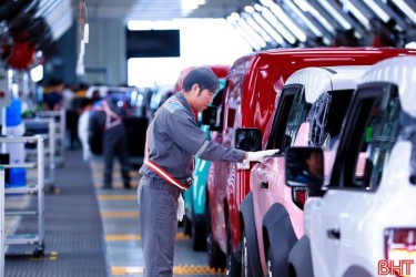Chỉ số sản xuất công nghiệp của Hà Tĩnh tăng cao nhất toàn quốc