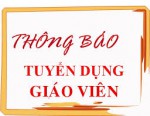 Thành phố Hà Tĩnh tuyển 37 giáo viên mầm non, tiểu học