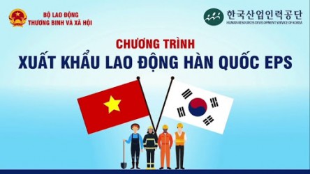 Thông báo: Chương trình Xuất khẩu lao động Hàn Quốc EPS năm 2021