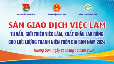 Thông báo tổ chức Sàn giao dịch việc làm, xuất khẩu lao động năm 2024 tại Hương...