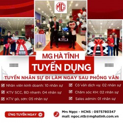 MG Hà Tĩnh tuyển dụng trực tiếp tại Phiên giao dịch việc làm
