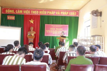 Tổ chức thành công các hoạt động tuyên truyền pháp luật, tư vấn hướng nghiệp cho phạm nhân được đề nghị đặc xá năm 2025