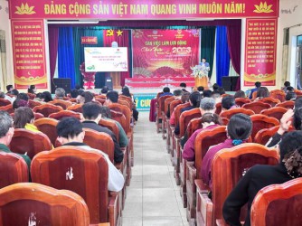 Phiên giao dịch việc làm chào xuân tại UBND xã Cẩm Duệ - Lan toả niềm tin, mở...