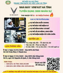 VinFast tuyển dụng trực tiếp 3.000 nhân sự tại Trung tâm Dịch vụ việc làm Hà...