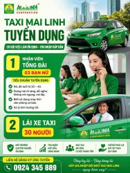 Taxi Mai Linh thông báo tuyển dụng