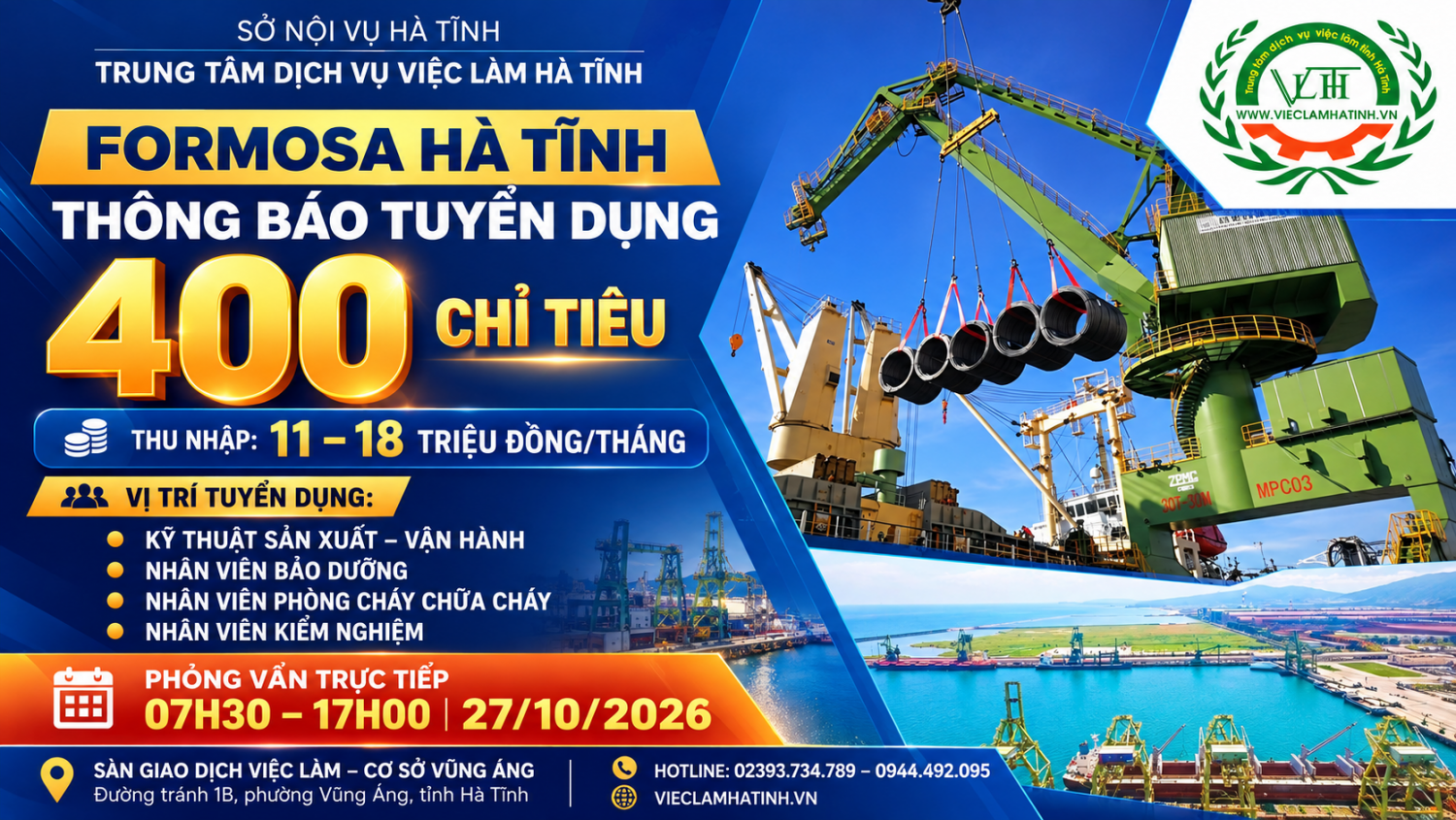 Công ty Chiu Yi Hà Tĩnh tuyển 15 lao động nữ, thưởng công nhân mới lên đến 1,9 triệu đồng