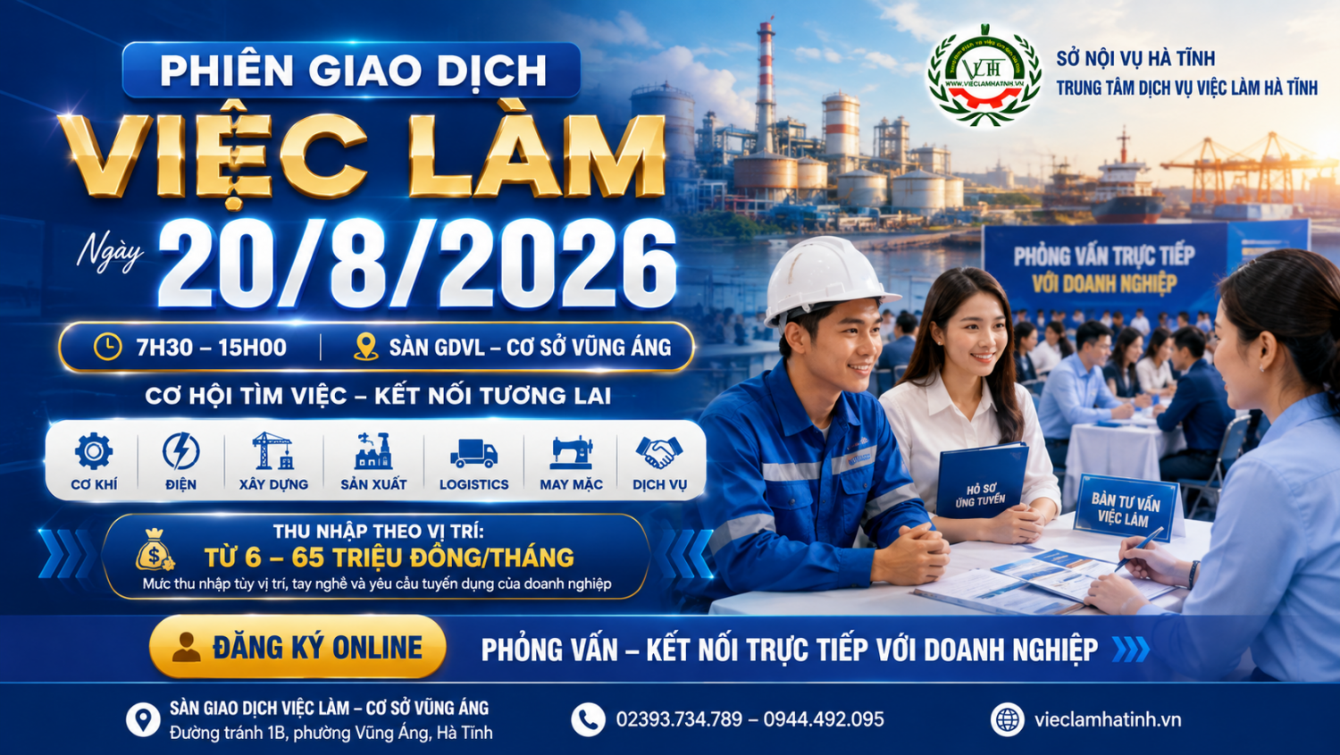 Havina Hồng Lĩnh tuyển dụng gấp 500 lao động