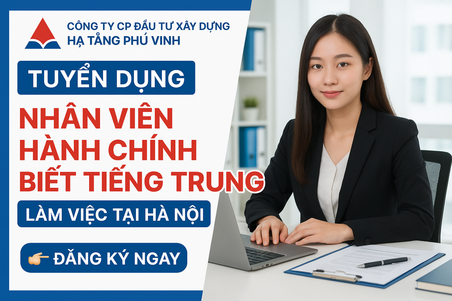 Phú Vinh tuyển dụng
