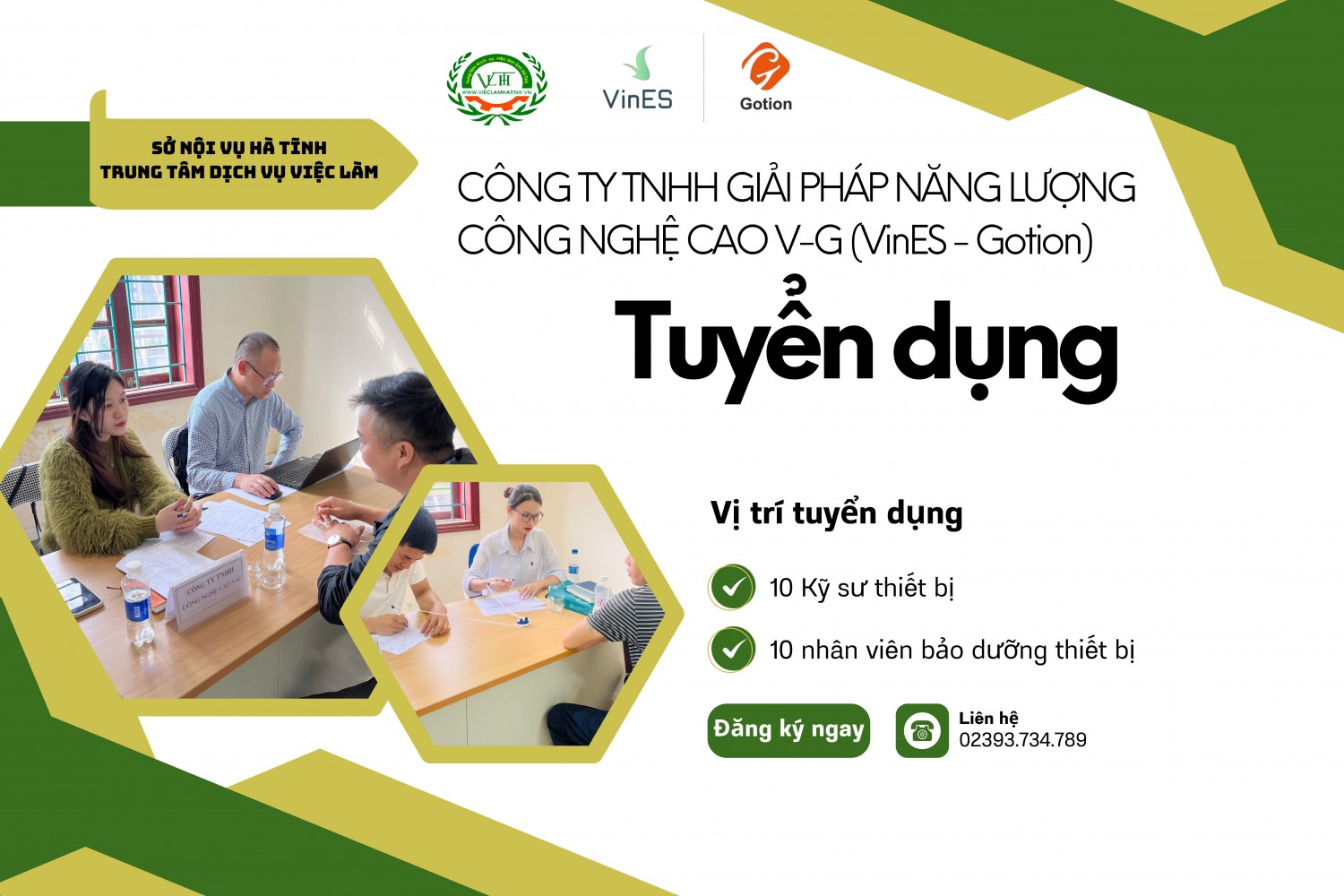 VinES - Gotion tuyển dụng tháng 9