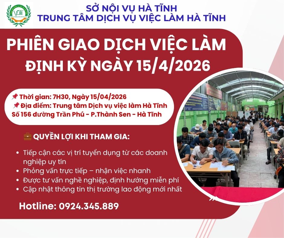 Công ty TNHH KC Hà Tĩnh tuyển nhân viên thành thạo tiếng Trung