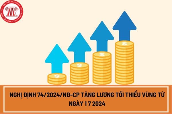 Nghị định số 74/2024/NĐ-CP quy định mức lương tối thiểu đối với người lao động làm việc theo hợp đồng lao động