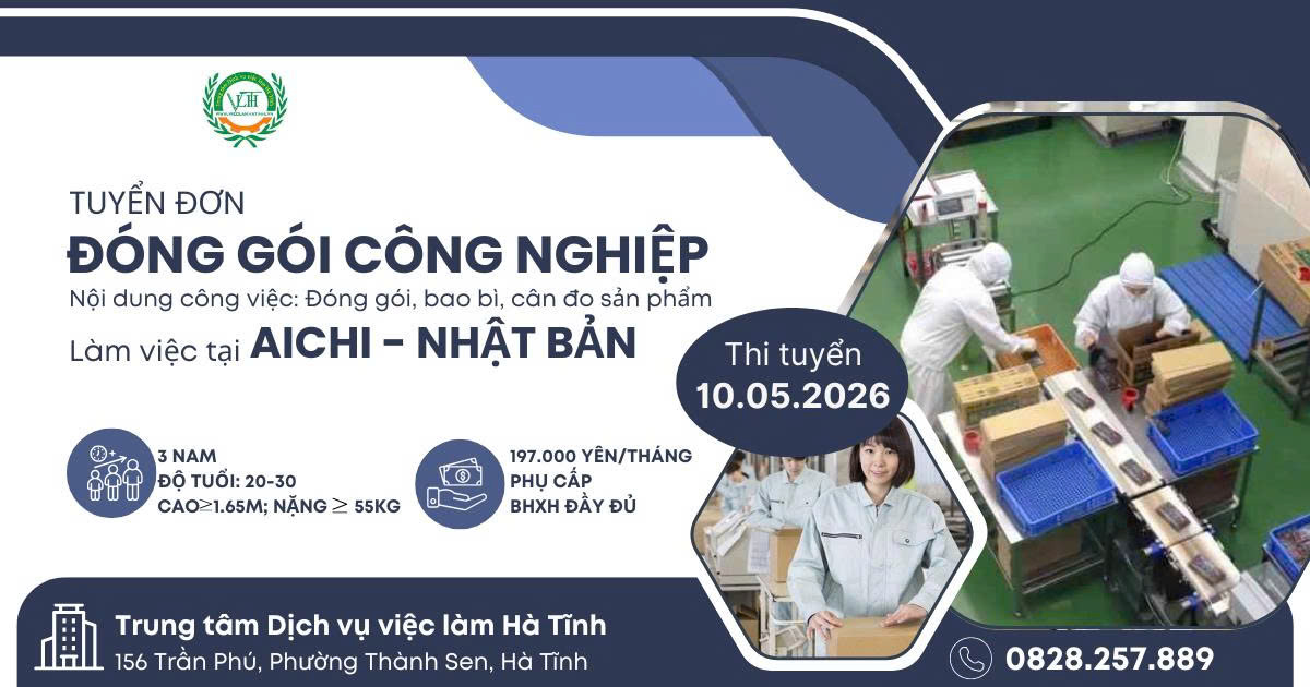 VINFAST Hà Tĩnh tuyển dụng trực tiếp tại Can Lộc