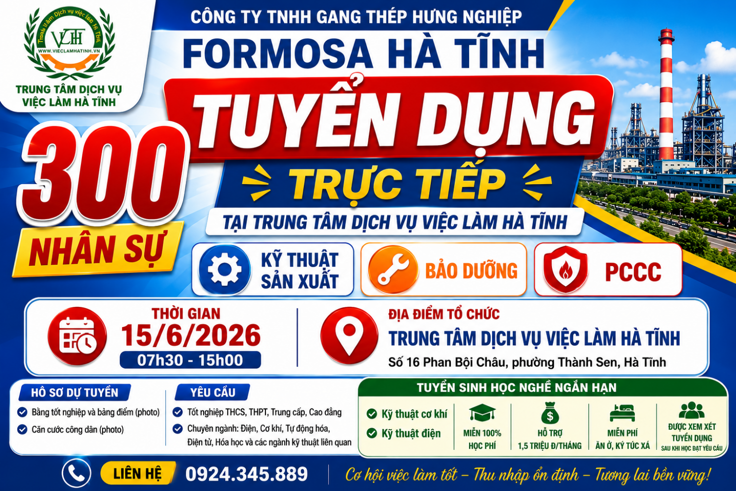 Công ty TNHH Phát triển Nông nghiệp HT tuyển dụng nhân sự gấp