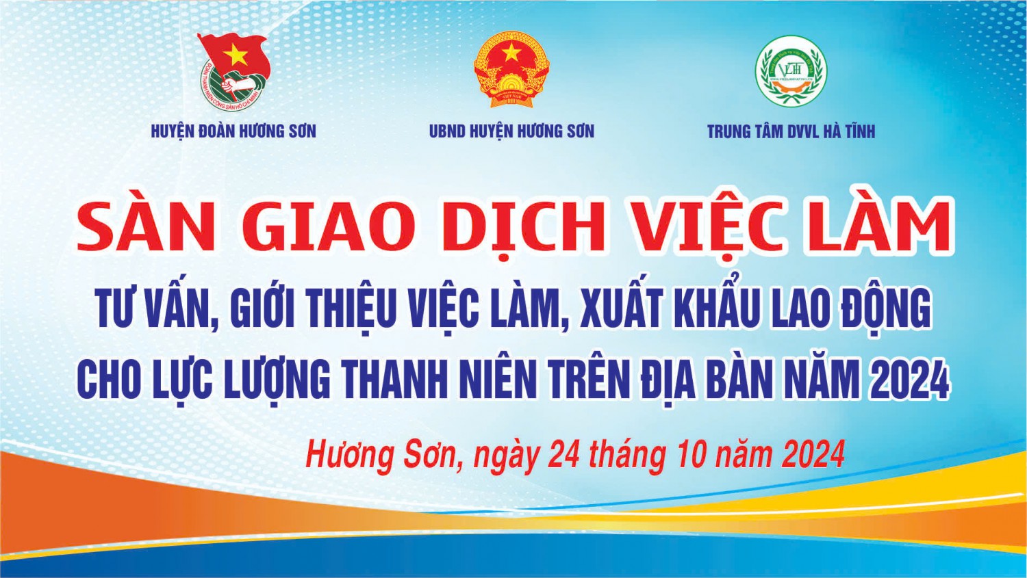 Phiên giao dịch việc làm thường kỳ ngày 21/10/2024 tại Sàn GDVL Kỳ Anh